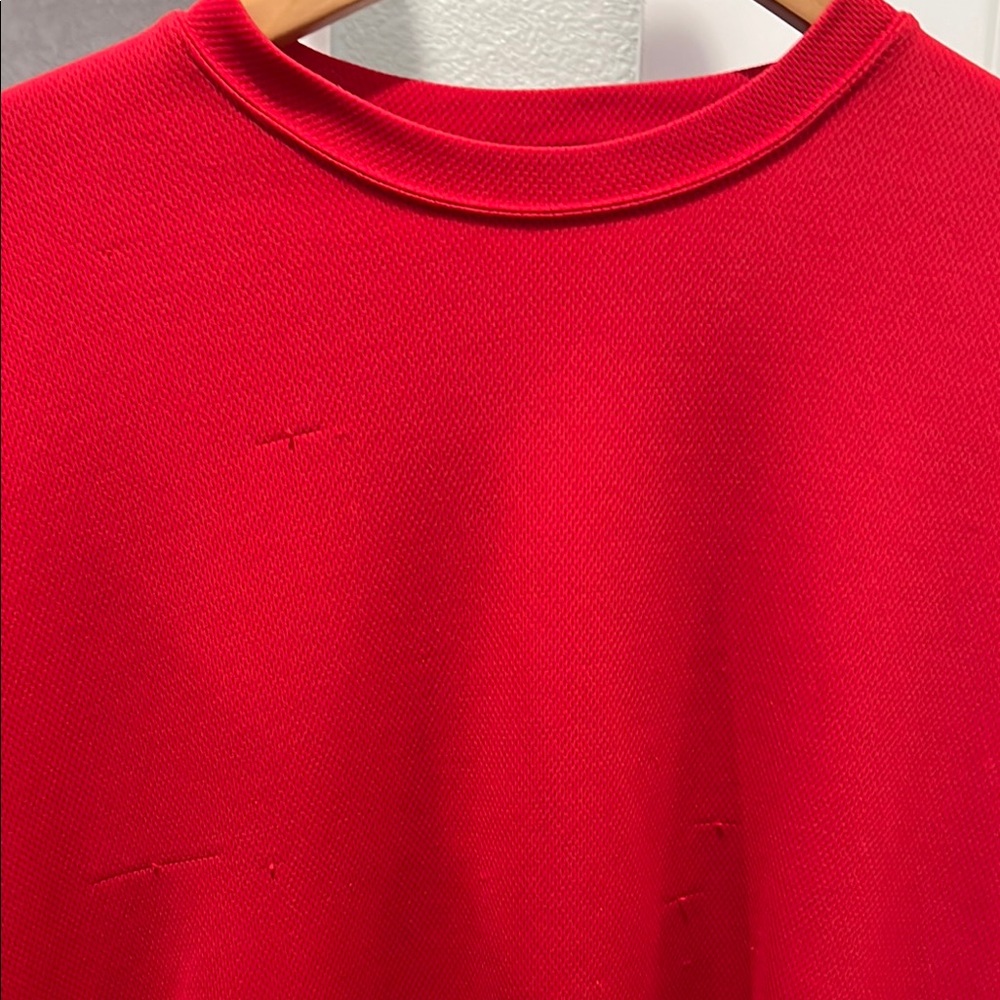Mesh workout shirt
